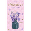 Picture of FEBRUARY BIRTHDAY CARD